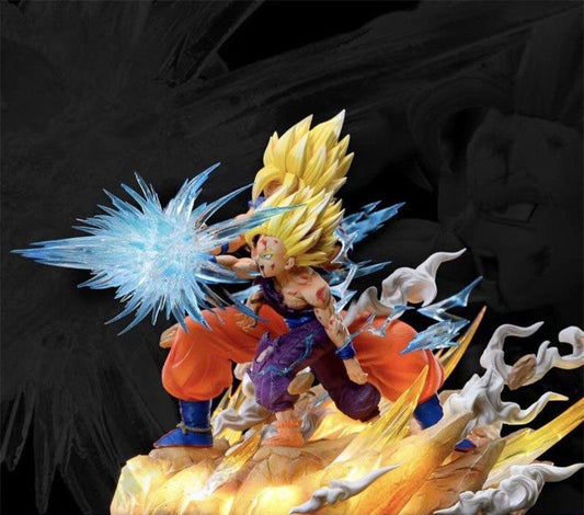 Super Saiyan Battle Scene Goku Gohan Model100