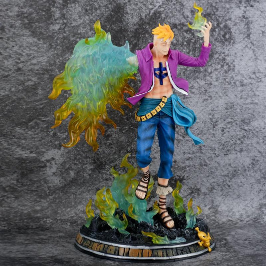 Fantasy Immortal Marco Anime Scene Statue