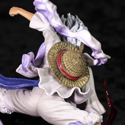 OnePiece Punching Luffy Anime Statue Pic 2
