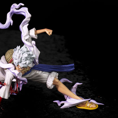 OnePiece Punching Luffy Anime Statue Pic 4