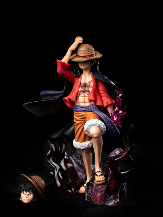 Old and New Four Emperor Luffy Model