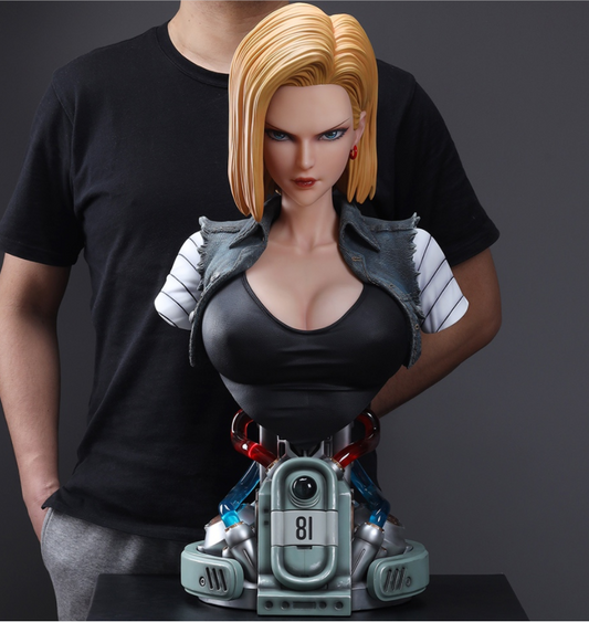 【Pre-order】Dragon Ball Android 18  Bust Life Size  Resin Statue