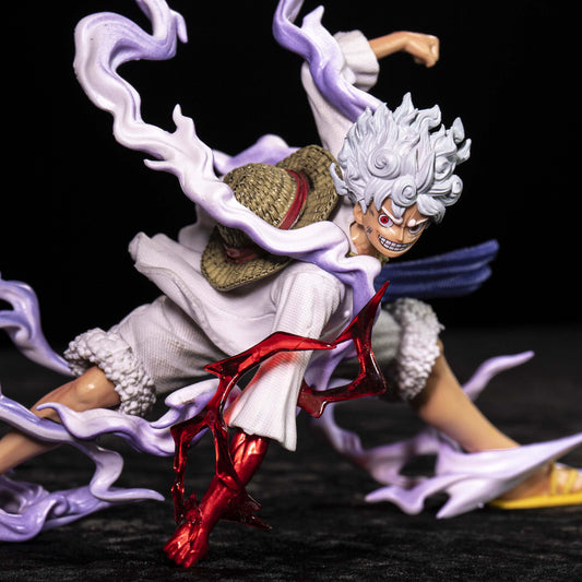 OnePiece Punching Luffy Anime Statue Pic7